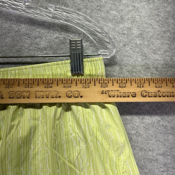 Stio Second Light Shorts Womens Medium 4" Green Tea Bark Stretch Hiking Running - Picture 2 of 11